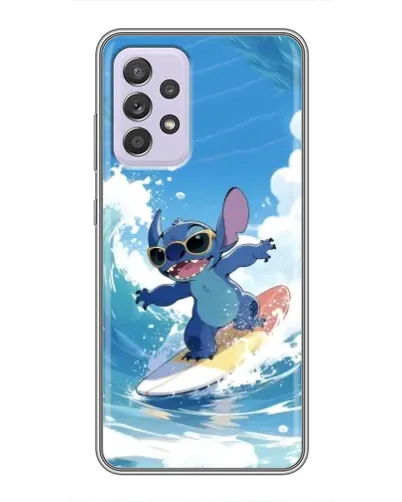 Чехол для Samsung Galaxy A52 с картинкой «Стич на волне» Чехол для Samsung Galaxy A52 с картинкой «Стич на волне»