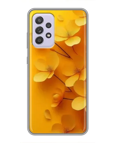 Чохол для Samsung Galaxy A52 з картинкою «Золоті пелюстки»