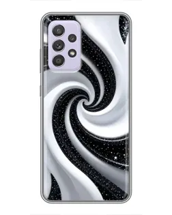 Чехол для Samsung Galaxy A52 с картинкой «Черно-белая спираль» Чехол для Samsung Galaxy A52 с картинкой «Черно-белая спираль»