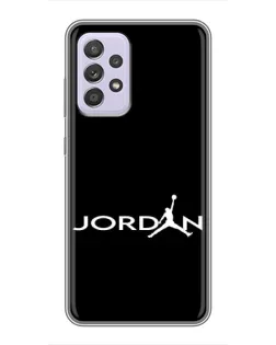 Чехол для Samsung Galaxy A52s 5G (A528) с картинкой «Jordan White Logo» Чехол для Samsung Galaxy A52s 5G (A528) с картинкой «Jordan White Logo»
