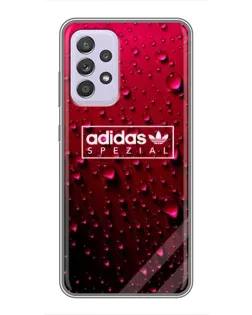 Чехол для Samsung Galaxy A52s 5G (A528) с картинкой «Adidas Gold Marble»
