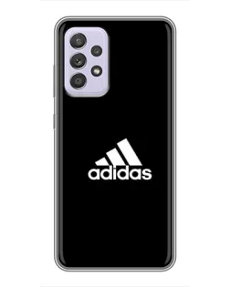 Чехол для Samsung Galaxy A52s 5G (A528) с картинкой «Черная классика Adidas»