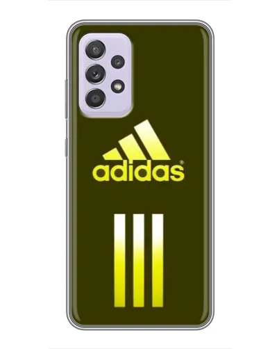 Чехол для Samsung Galaxy A52s 5G (A528) с картинкой «Оливковый градиент Adidas»