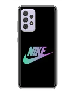 Чехол для Samsung Galaxy A52s 5G (A528) с картинкой «Nike — городская ночь»