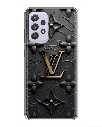 Чехол для Samsung Galaxy A52s 5G (A528) с картинкой «Кожаная текстура LV»