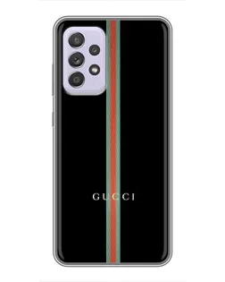 Чохол для Samsung Galaxy A52s 5G (A528) з картинкою «Gucci — строга лінія» Чохол для Samsung Galaxy A52s 5G (A528) з картинкою «Gucci — строга лінія»
