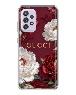 Чохол для Samsung Galaxy A52s 5G (A528) з картинкою «Gucci — бордові троянди» Чохол для Samsung Galaxy A52s 5G (A528) з картинкою «Gucci — бордові троянди»