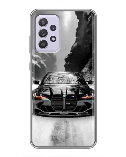 Чехол для Samsung Galaxy A52s 5G (A528) с картинкой «BMW — акварельный дрифт» Чехол для Samsung Galaxy A52s 5G (A528) с картинкой «BMW — акварельный дрифт»