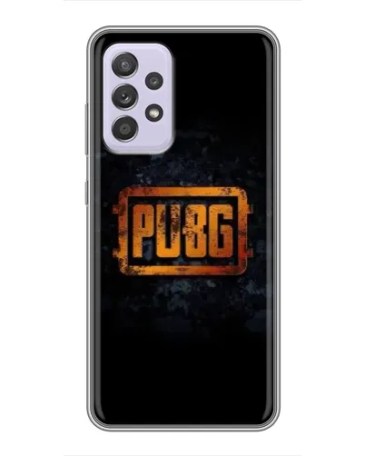 Чехол для Samsung Galaxy A52s 5G (A528) с картинкой «PUBG — золотой логотип»