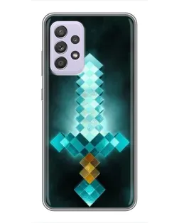 Чохол для Samsung Galaxy A52s 5G (A528) з картинкою «Алмазний меч неон»