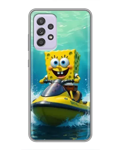 Чехол для Samsung Galaxy A52s 5G (A528) с картинкой «Спанч Боб на гидроцикле» Чехол для Samsung Galaxy A52s 5G (A528) с картинкой «Спанч Боб на гидроцикле»