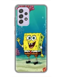 Чехол для Samsung Galaxy A52s 5G (A528) с картинкой «Подводный привет»