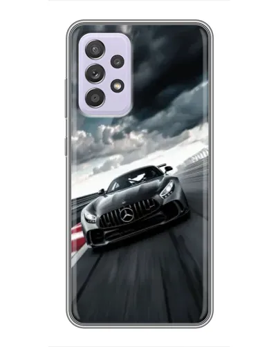 Чехол для Samsung Galaxy A52s 5G (A528) с картинкой «Гоночный Mercedes AMG»