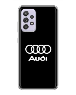 Чехол для Samsung Galaxy A52s 5G (A528) с картинкой «Классическое лого Audi»