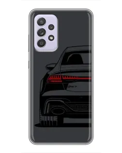 Чехол для Samsung Galaxy A52s 5G (A528) с картинкой «Задняя часть Audi — арт»