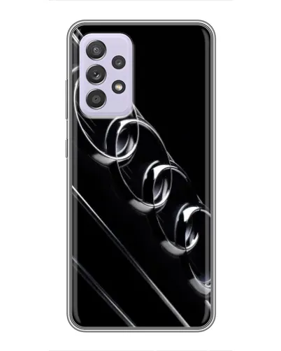 Чехол для Samsung Galaxy A52s 5G (A528) с картинкой «Audi — абстрактные кольца»