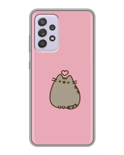 Чехол для Samsung Galaxy A52s 5G (A528) с картинкой «Pusheen сердце» Чехол для Samsung Galaxy A52s 5G (A528) с картинкой «Pusheen сердце»