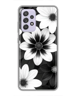 Чехол для Samsung Galaxy A52s 5G (A528) с картинкой «Монохромные астры» Чехол для Samsung Galaxy A52s 5G (A528) с картинкой «Монохромные астры»