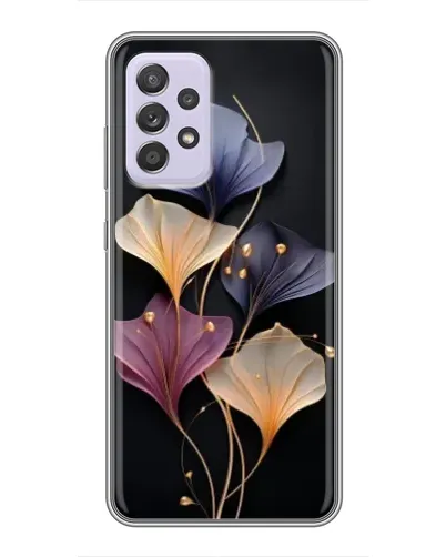 Чехол для Samsung Galaxy A52s 5G (A528) с картинкой «Лиловые цветы грации»
