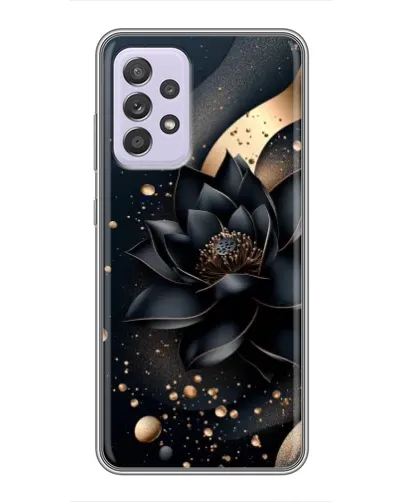 Чехол для Samsung Galaxy A52s 5G (A528) с картинкой «Черный лотос»
