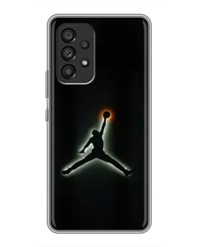 Чехол для Samsung Galaxy A53 (5G) с картинкой «Jordan Gradient Logo»