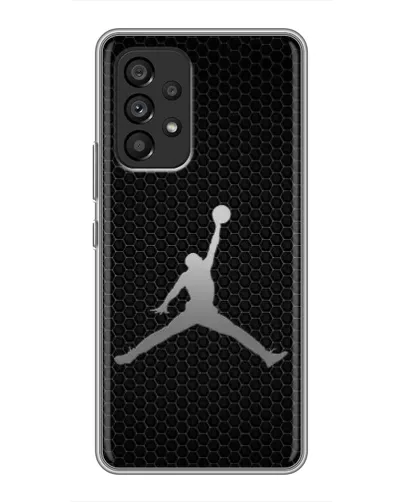 Чехол для Samsung Galaxy A53 (5G) с картинкой «Jordan Dark Carbon»