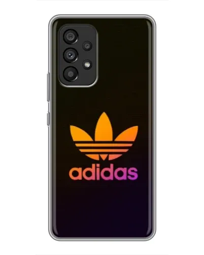 Чехол для Samsung Galaxy A53 (5G) с картинкой «Градиент Adidas»