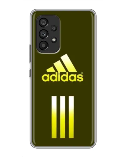 Чехол для Samsung Galaxy A53 (5G) с картинкой «Оливковый градиент Adidas»