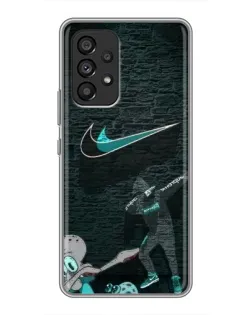 Чехол для Samsung Galaxy A53 (5G) с картинкой «Спортивный арт Nike»