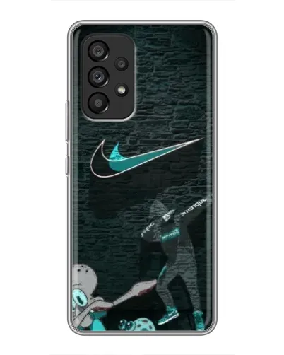 Чехол для Samsung Galaxy A53 (5G) с картинкой «Спортивный арт Nike»