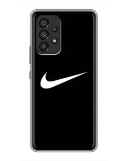Чехол для Samsung Galaxy A53 (5G) с картинкой «Минималистический Найк»