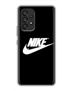 Чехол для Samsung Galaxy A53 (5G) с картинкой «Мазки краски Nike»