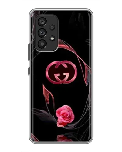 Чехол для Samsung Galaxy A53 (5G) с картинкой «Gucci — неоновая роза» Чехол для Samsung Galaxy A53 (5G) с картинкой «Gucci — неоновая роза»