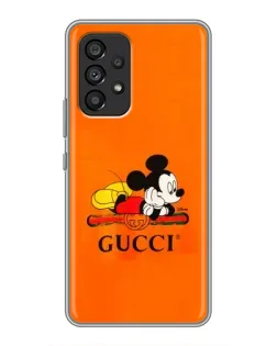 Чохол для Samsung Galaxy A53 (5G) з картинкою «Міккі Маус Gucci — помаранч» Чохол для Samsung Galaxy A53 (5G) з картинкою «Міккі Маус Gucci — помаранч»