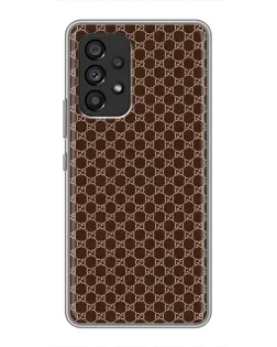 Чохол для Samsung Galaxy A53 (5G) з картинкою «Gucci — шоколадна сітка» Чохол для Samsung Galaxy A53 (5G) з картинкою «Gucci — шоколадна сітка»