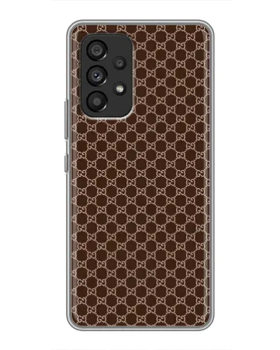 Чохол для Samsung Galaxy A53 (5G) з картинкою «Gucci — шоколадна сітка» Чохол для Samsung Galaxy A53 (5G) з картинкою «Gucci — шоколадна сітка»