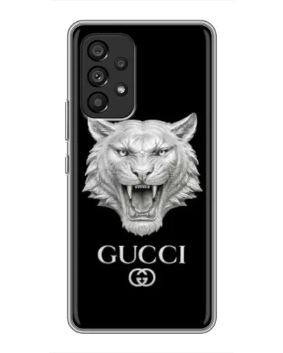 Чохол для Samsung Galaxy A53 (5G) з картинкою «Gucci — срібний лев» Чохол для Samsung Galaxy A53 (5G) з картинкою «Gucci — срібний лев»