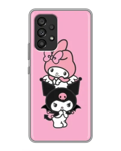 Чехол для Samsung Galaxy A53 (5G) с картинкой «My Melody и Kuromi»
