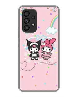 Чехол для Samsung Galaxy A53 (5G) с картинкой «My Melody и Kuromi»
