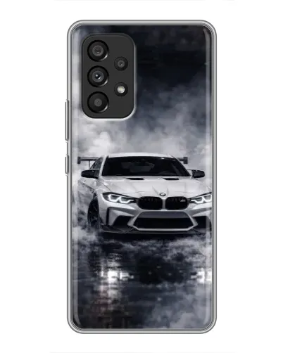 Чехол для Samsung Galaxy A53 (5G) с картинкой «BMW сквозь туман»