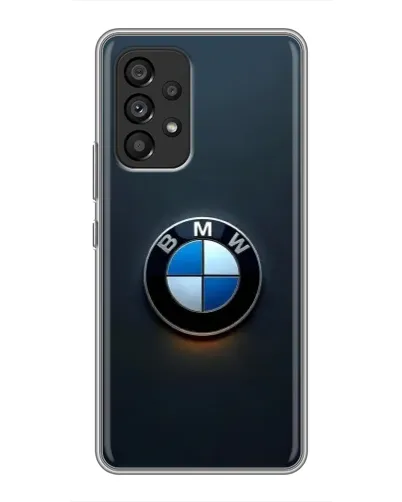 Чехол для Samsung Galaxy A53 (5G) с картинкой «Логотип BMW — минимализм»