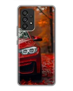 Чехол для Samsung Galaxy A53 (5G) с картинкой «Осенняя BMW M4»