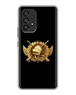 Чехол для Samsung Galaxy A53 (5G) с картинкой «PUBG — оранжевый градиент» Чехол для Samsung Galaxy A53 (5G) с картинкой «PUBG — оранжевый градиент»