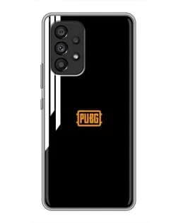 Чехол для Samsung Galaxy A53 (5G) с картинкой «PUBG — вертикальные линии» Чехол для Samsung Galaxy A53 (5G) с картинкой «PUBG — вертикальные линии»