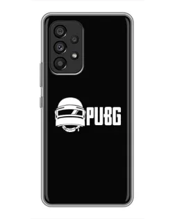 Чехол для Samsung Galaxy A53 (5G) с картинкой «PUBG — классический лого»