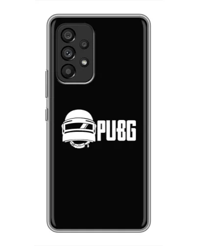 Чехол для Samsung Galaxy A53 (5G) с картинкой «PUBG — классический лого»