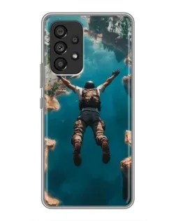 Чехол для Samsung Galaxy A53 (5G) с картинкой «PUBG — свободное падение»