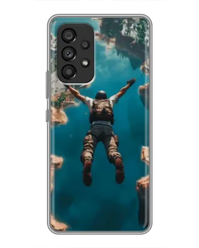 Чехол для Samsung Galaxy A53 (5G) с картинкой «PUBG — свободное падение»