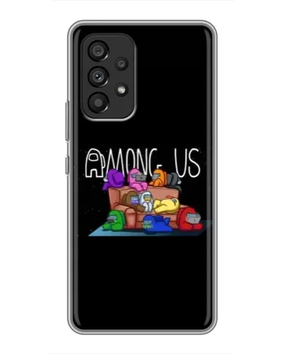 Чехол для Samsung Galaxy A53 (5G) с картинкой «Логотип Among Us» Чехол для Samsung Galaxy A53 (5G) с картинкой «Логотип Among Us»
