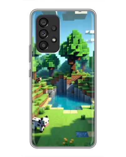 Чехол для Samsung Galaxy A53 (5G) с картинкой «Minecraft летний день» Чехол для Samsung Galaxy A53 (5G) с картинкой «Minecraft летний день»